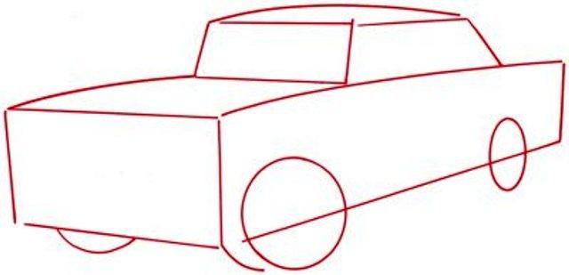 kako nacrtati automobil s olovkom